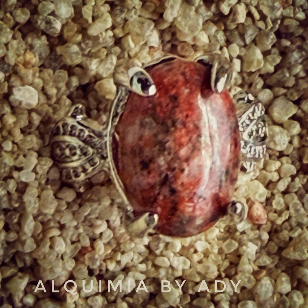 Alquimia + Red and Silver Statement + PINKY Ring